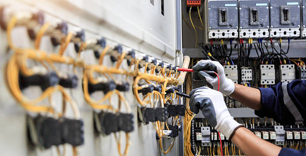 Professional Electrician technician working in Greenville, MI